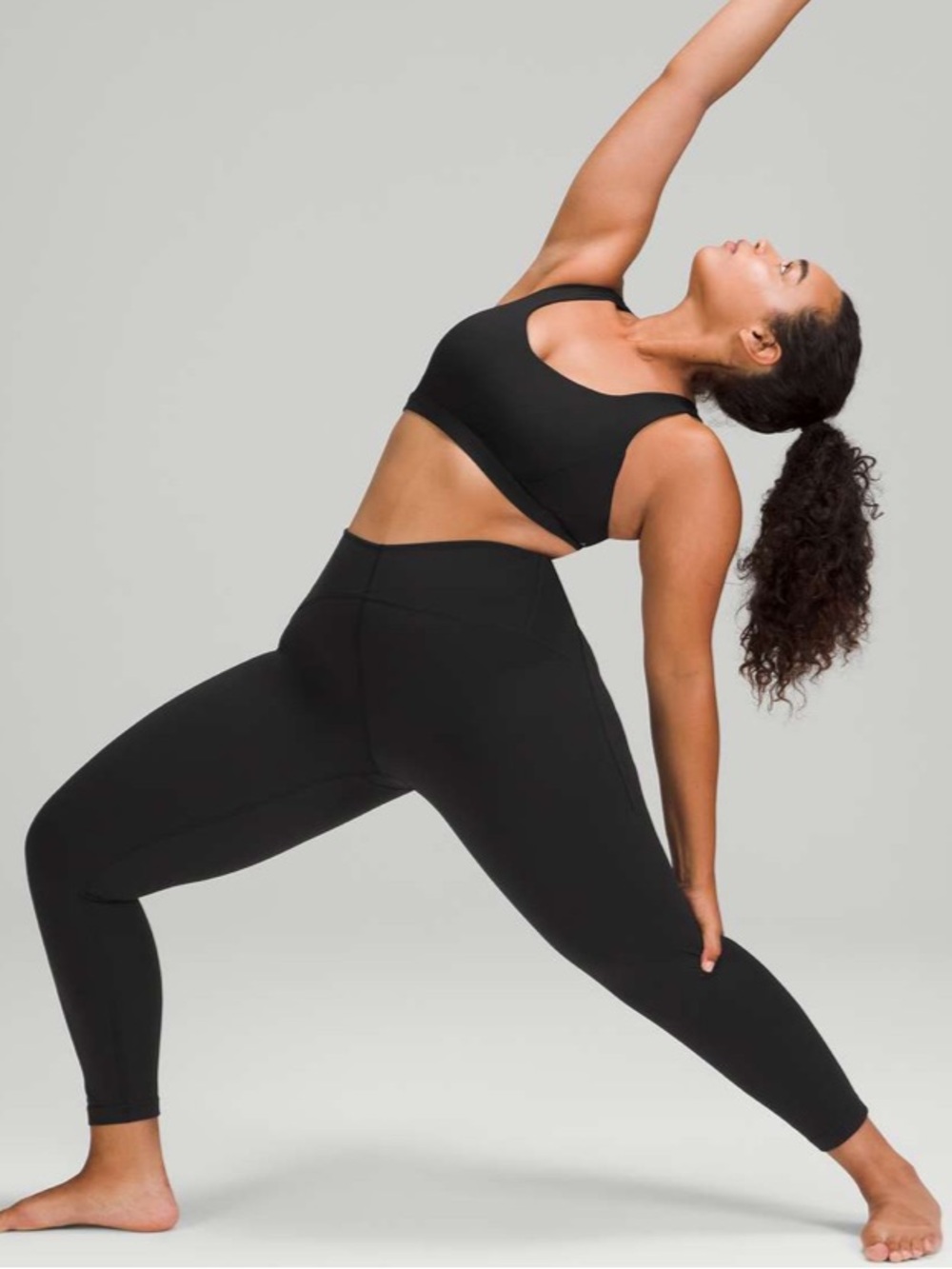 Lululemon Instill High-Rise Tight 25"- Black- size 6